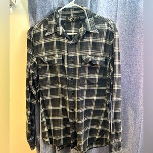 RRL women’s plaid shirt. Size M